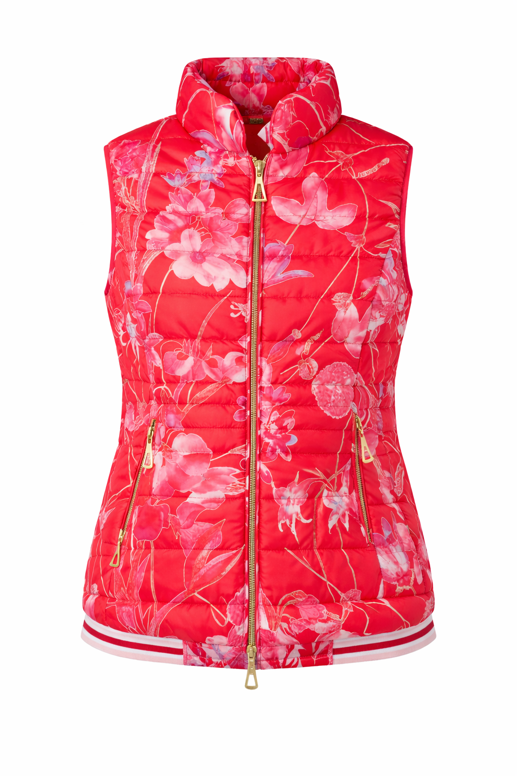 DAWID by Dawid Tomaszewski Steppweste, Taschen Saum-Tunnelzug