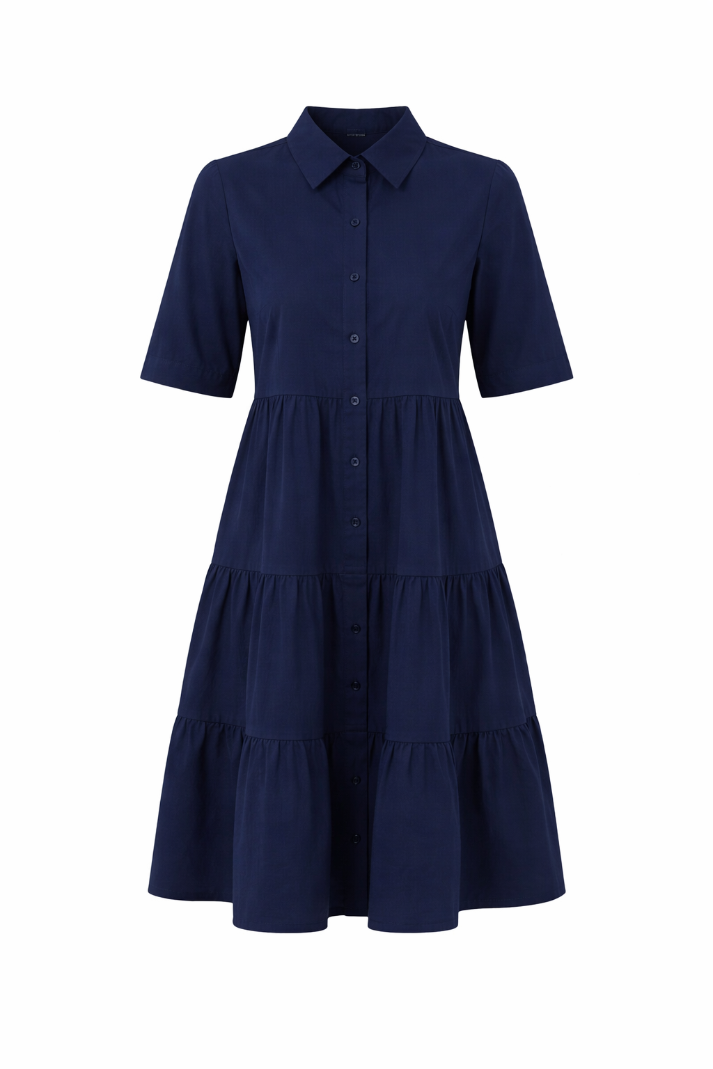 STEFFEN SCHRAUT Blusenkleid langer 1/2 Arm Hemdkragen