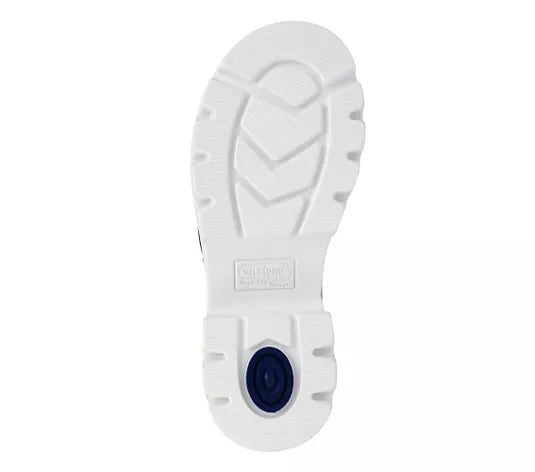 VITAFORM Damen-Pantolette Veloursleder Shock Absorber neue Sohle Maxima