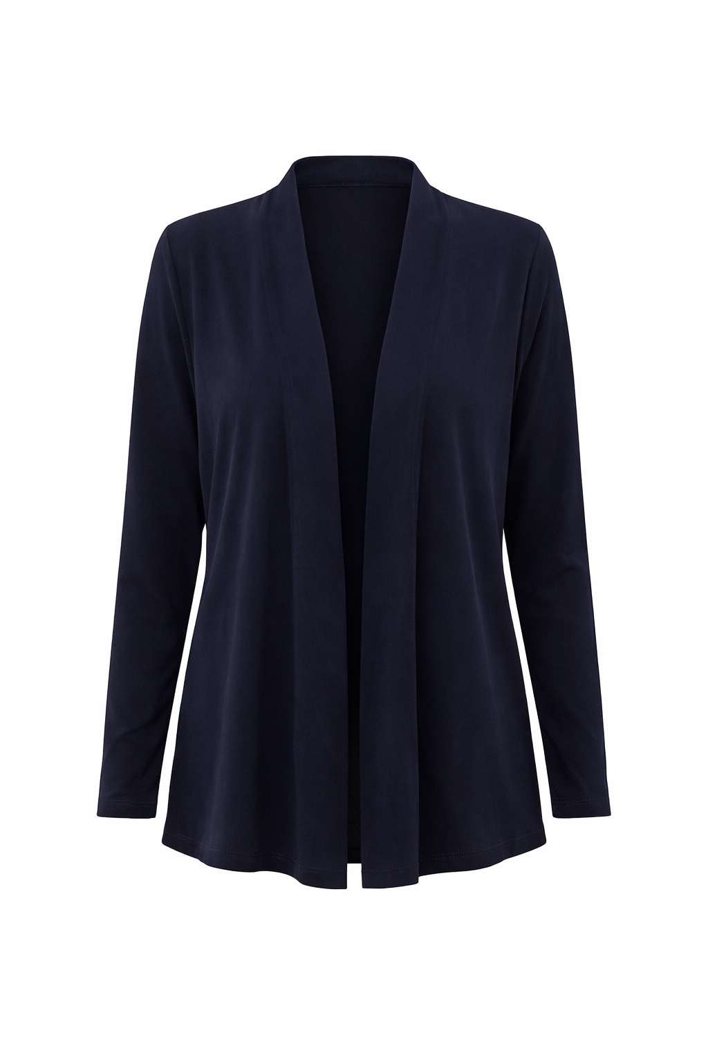 KIM & CO. Cardigan, Langarm Deluxe Brazil Knit Raffung im Rücken