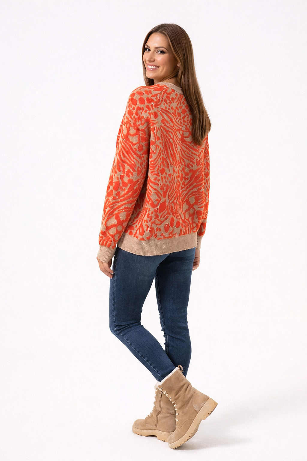 STEFFEN SCHRAUT Pullover Rundhalsausschnitt Jacquard-Strick