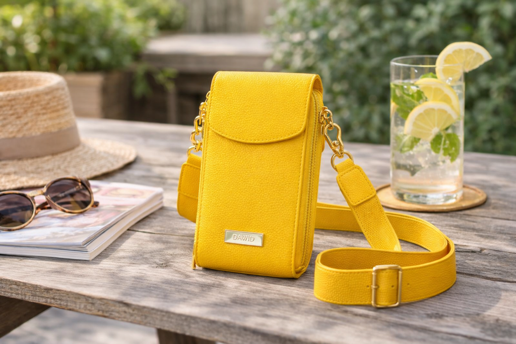 DAWID by Dawid Tomaszewski Universaltasche ca. 10 x 5 x 20cm echt Leder