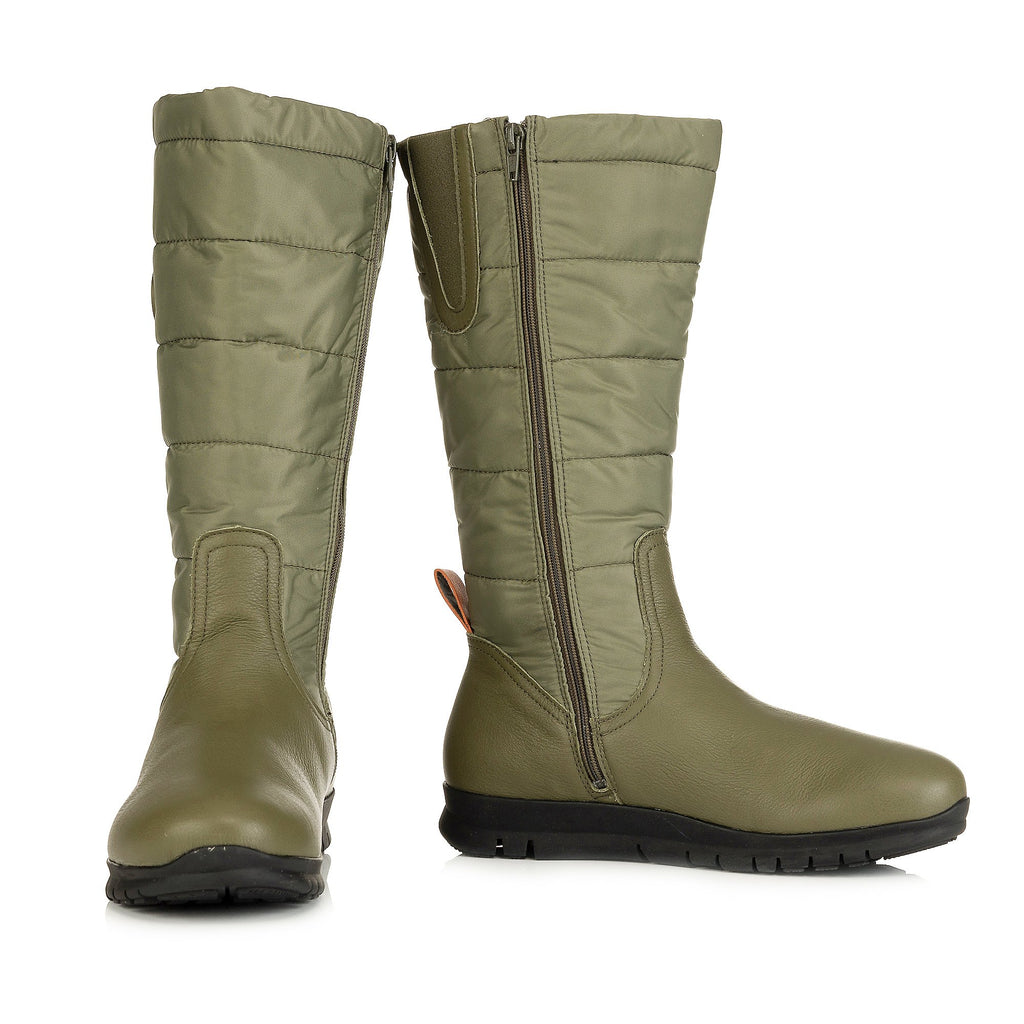 VITAFORM Damen-Stiefel Nappaleder Texmembran