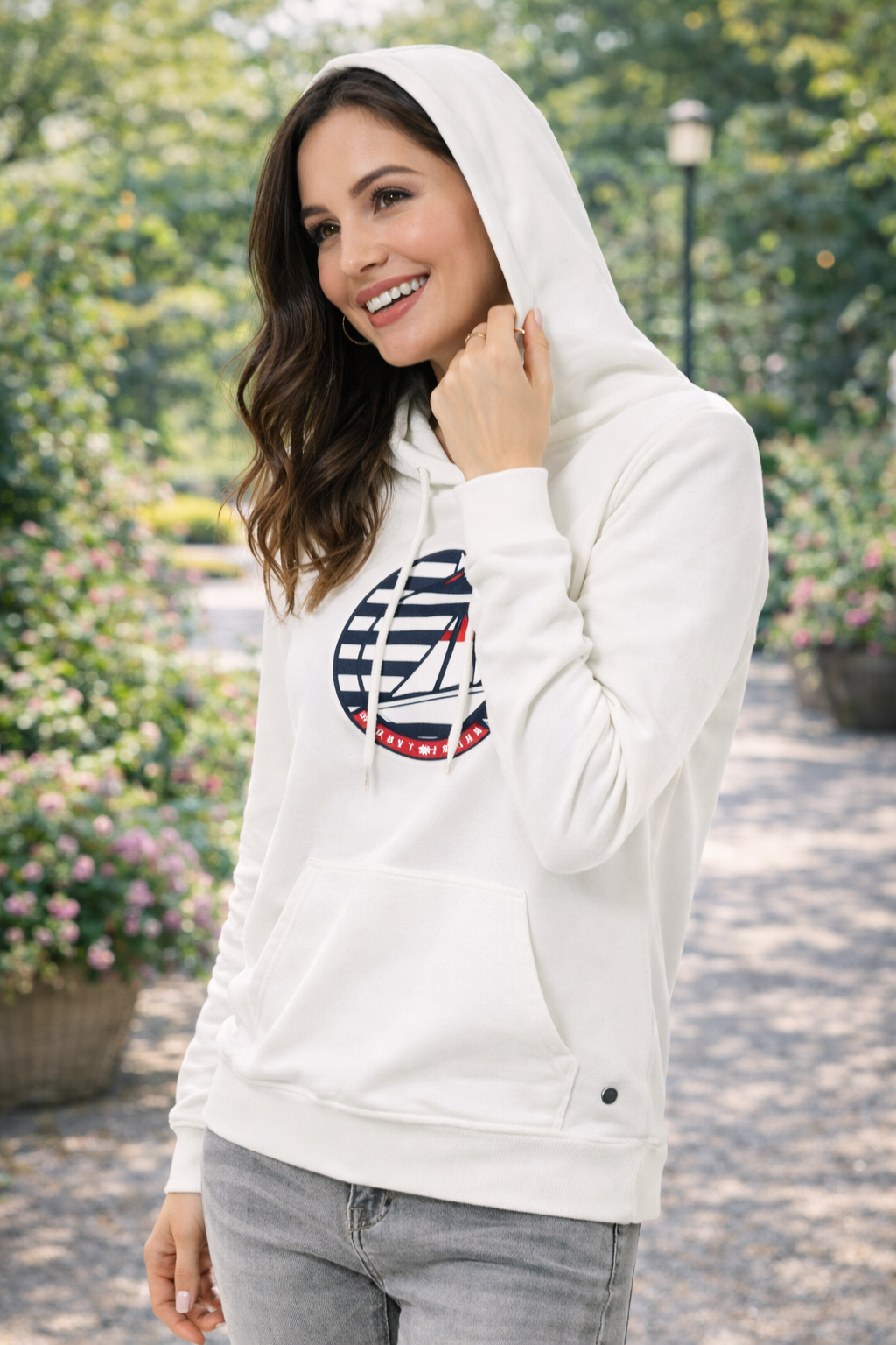 STRANDFEIN Sweatshirt mit Kapuze