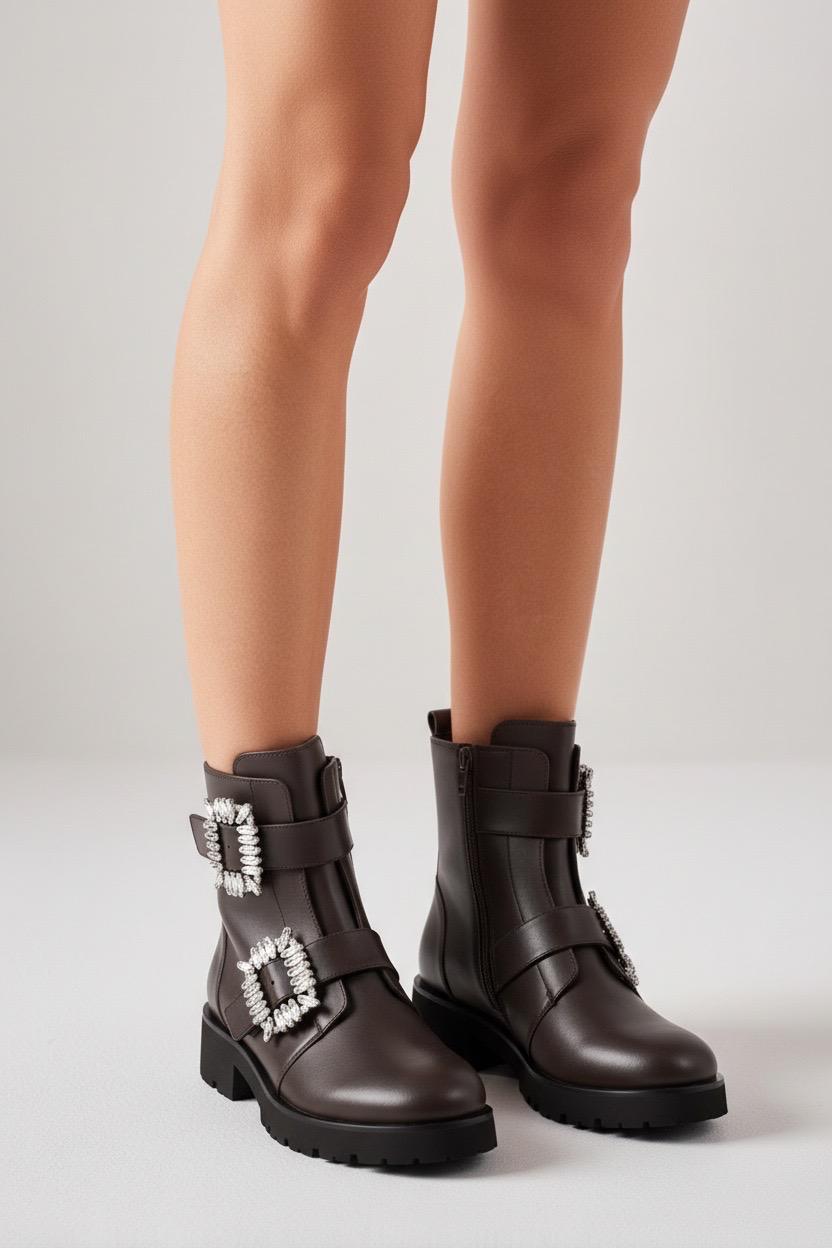 Steffen Schraut Jubilee Biker-Boots mit Schmuckdetails
