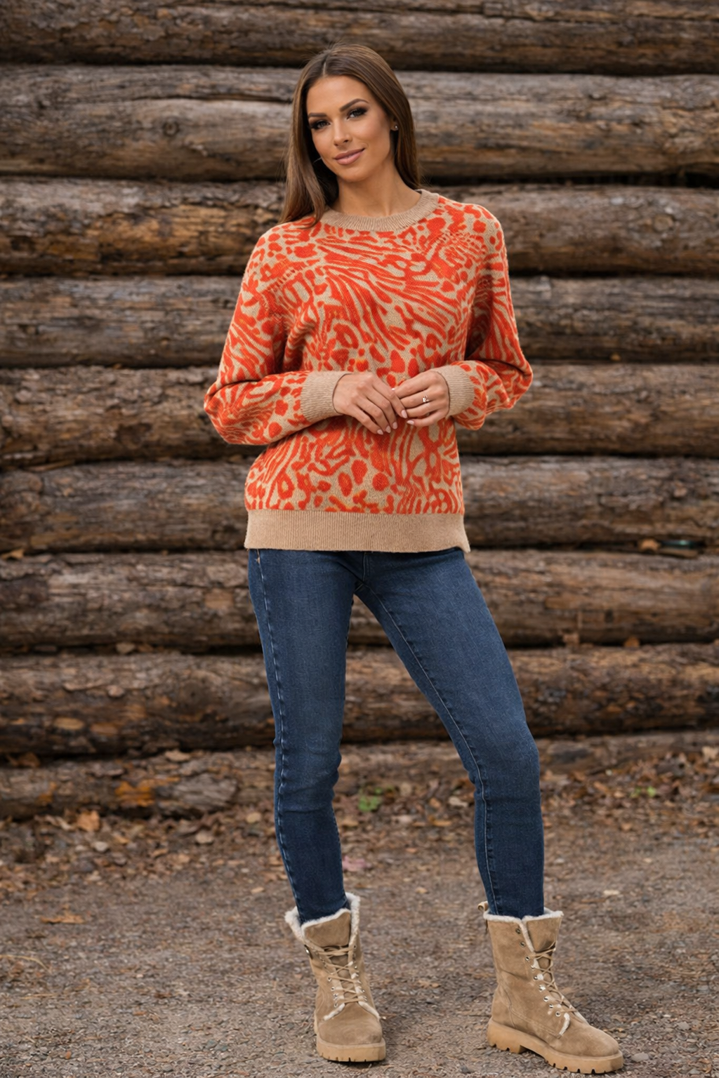 STEFFEN SCHRAUT Pullover Rundhalsausschnitt Jacquard-Strick