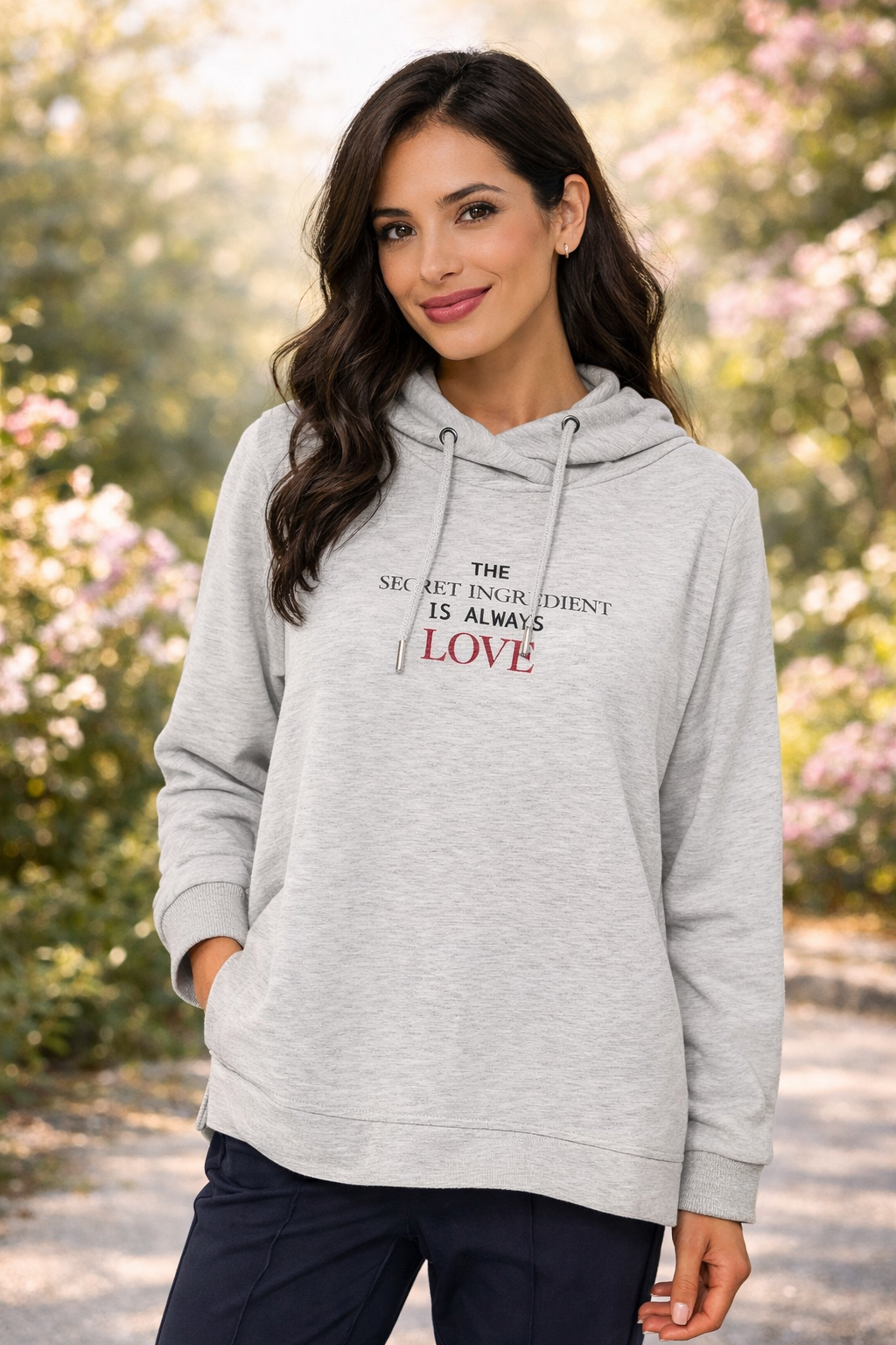 STRANDFEIN Sweatshirt mit Kapuze