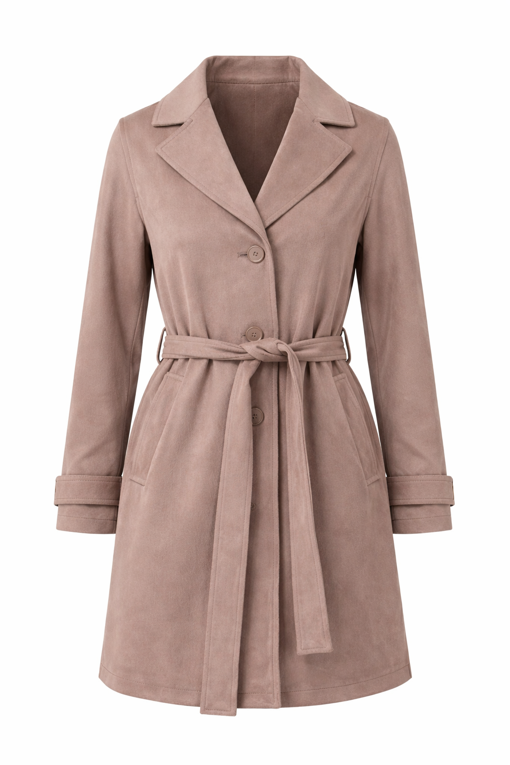 DINE 'N' DANCE Kurzmantel mit Bindegürtel