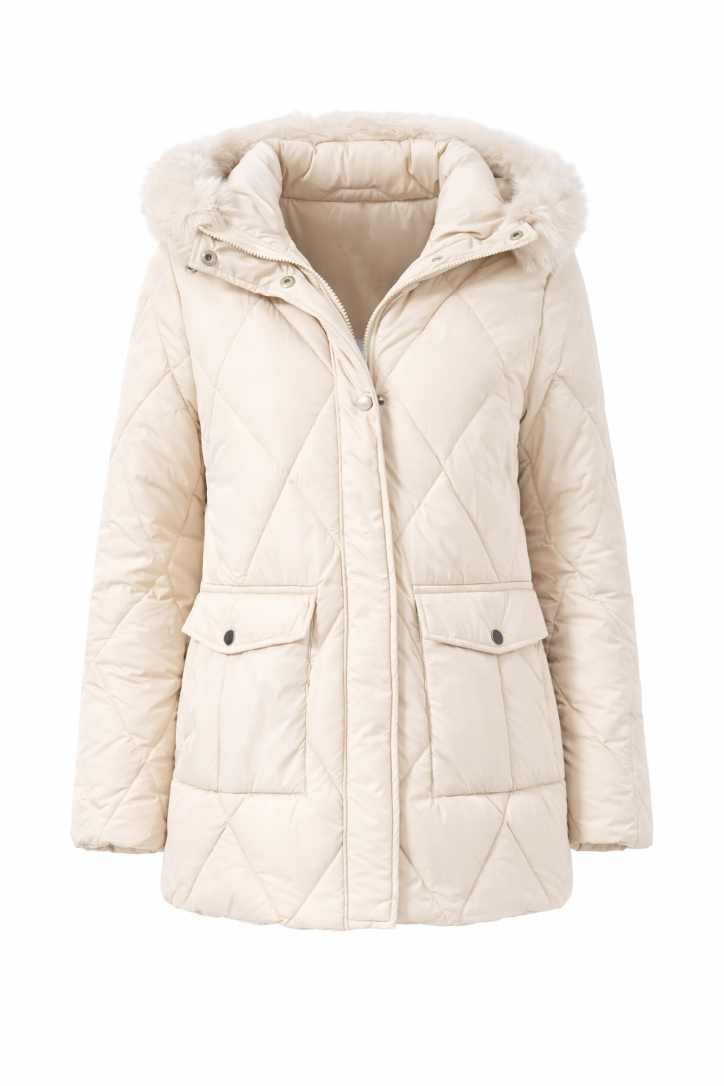 DINE 'N' DANCE Steppjacke 2-Wege-Reißverschluss